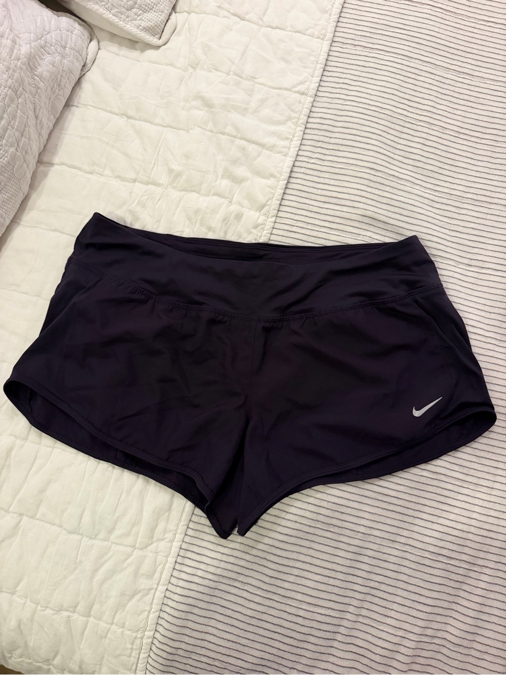 Nike Women’s Purple Dri-FIT Running Shorts